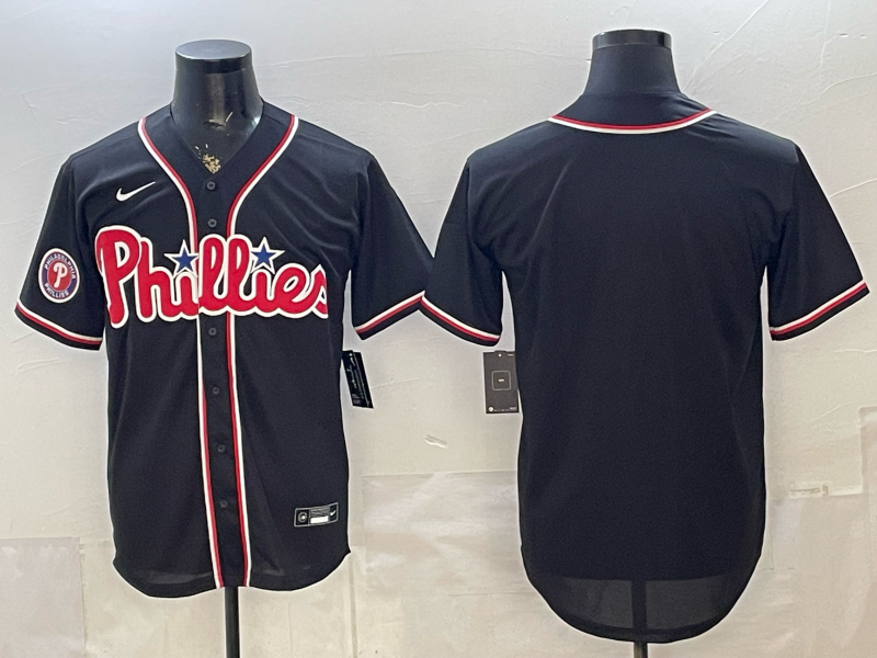 Men 2026 Philadelphia Phillies blank black Game Nike MLB Jersey 0621009
